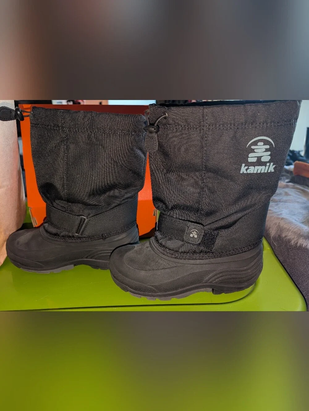 Kamik Waterproof Insulated Size 4 Winter Snow Boots